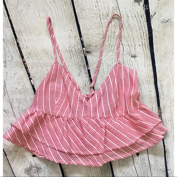 Forever 2 Striped Boho Crop Top - Picture 3 of 11